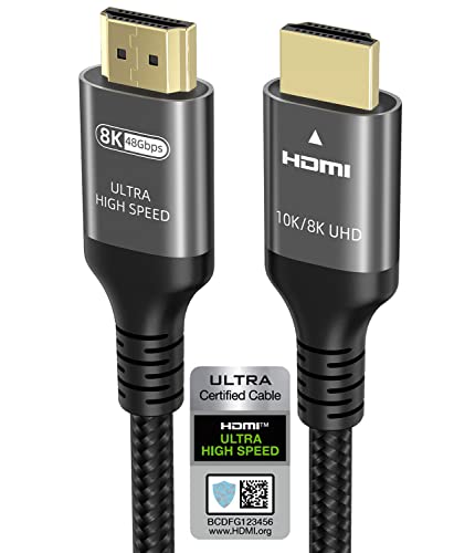 Ubluker 10K 8K 4K HDMI Kabel 48Gbps 2M,...