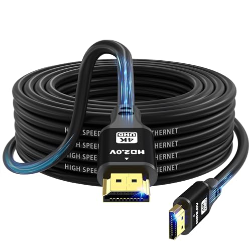 charlore HDMI Kabel 15m (HDMI 2.0, 18 Gbit/s)...