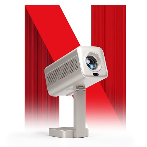 Smart Mini Beamer 4k [Offiziell Netflix &...