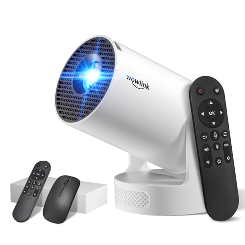 Mini Beamer Unterstützt 4K 1080P, Projektor...