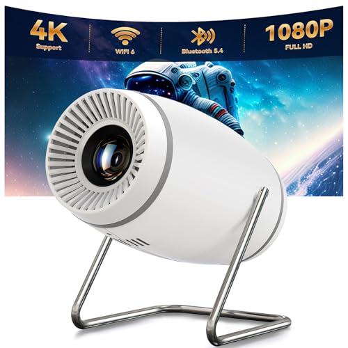Doingdo Mini Projektor 4K Mini Beamer WiFi 6...