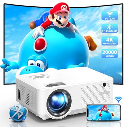 Beamer, Beamer 4K 20000 Lumen Native Full HD...