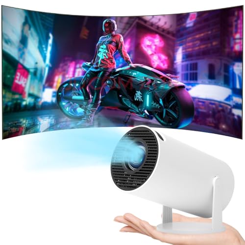 Mini Beamer 4K Unterstützt Android 11,Beamer...