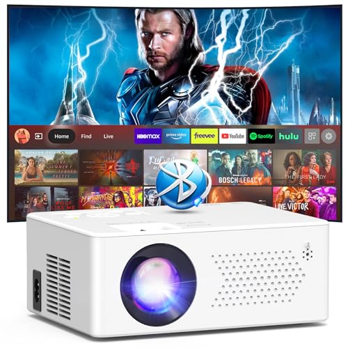Puxinat Beamer, Mini Beamer Bluetooth5.2 Full...