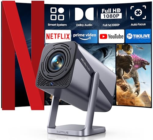 Mini Beamer 4K [Netflix Official|Dolby Audio]...